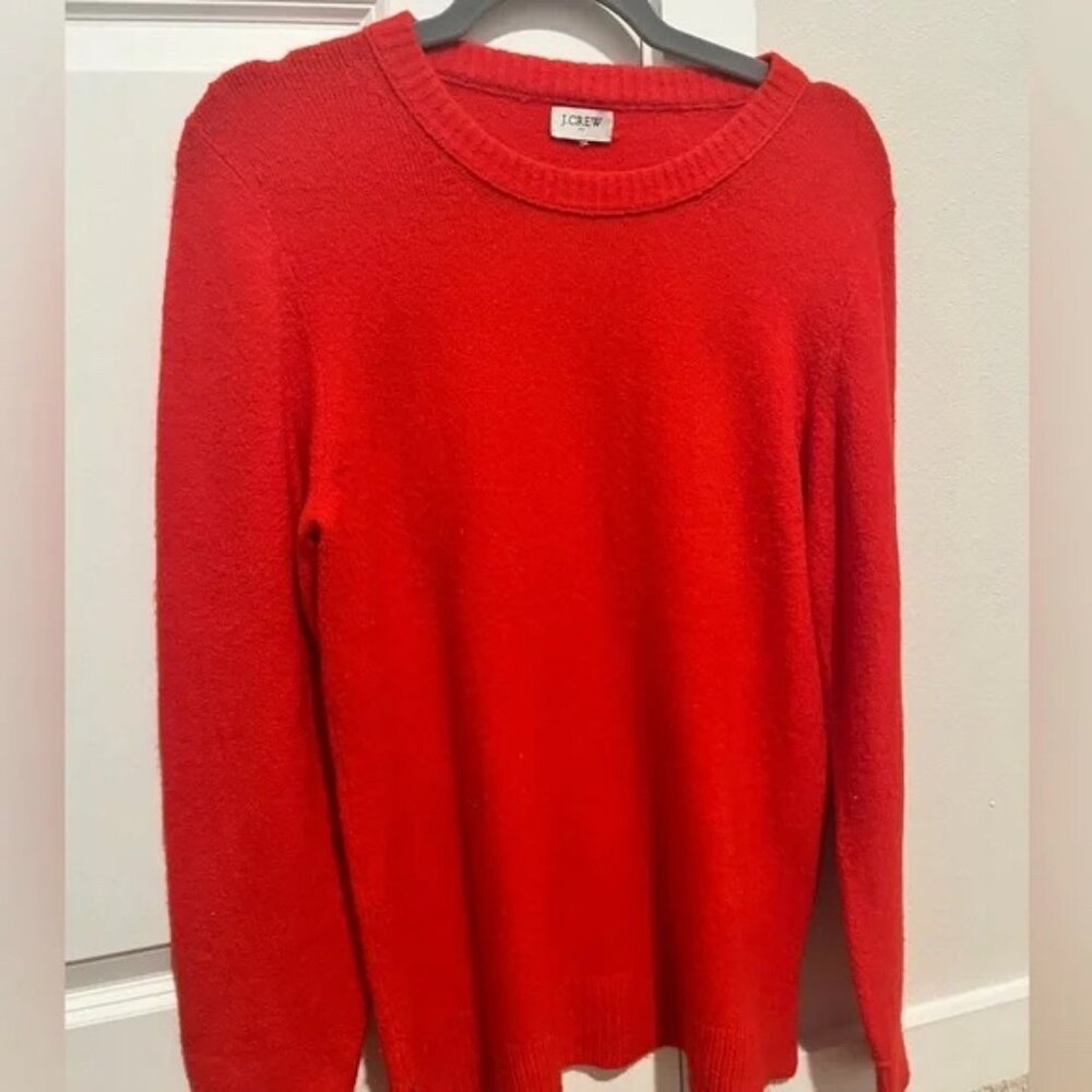 ♥️ J. Crew Red Sweater! - Picture 4 of 8
